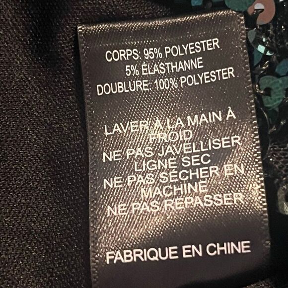 ASTR Green Sequin Cap Sleeve Back Zipper Mini Dress Sz M - Picture 7 of 7